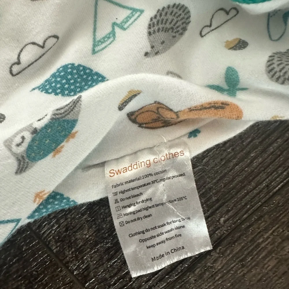 Preloved Baby Swaddle Blanket Set with Fun Patterns